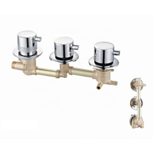 Factory wholesale chrome tap shower panel mixer  thermostatic faucet